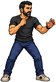 Tito fighting stance